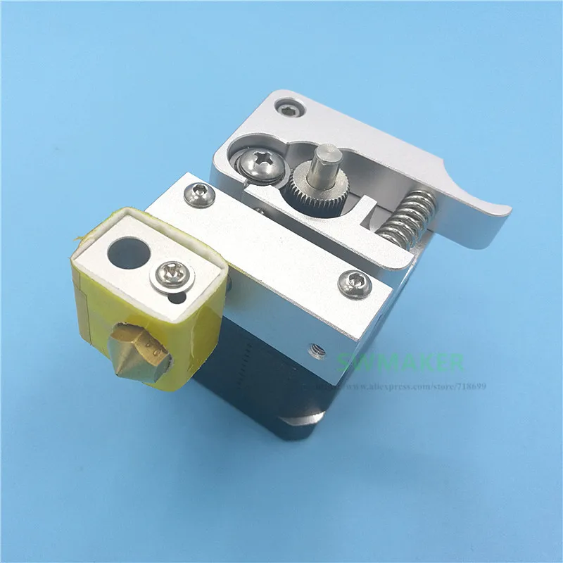 Фото Wanhao i3 3D printer Upgrade MK10 PTFE lined Hotend metal extruder kit for Wanhao i3 0.4mm 1.75mm №2