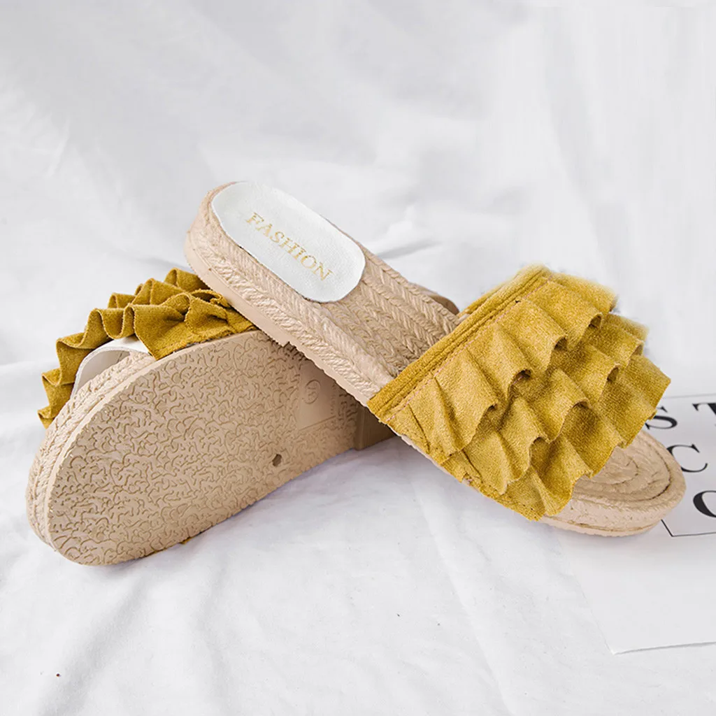 SAGACE Женская модная обувь в богемном стиле Стиль Лоферы Повседневные тапочки