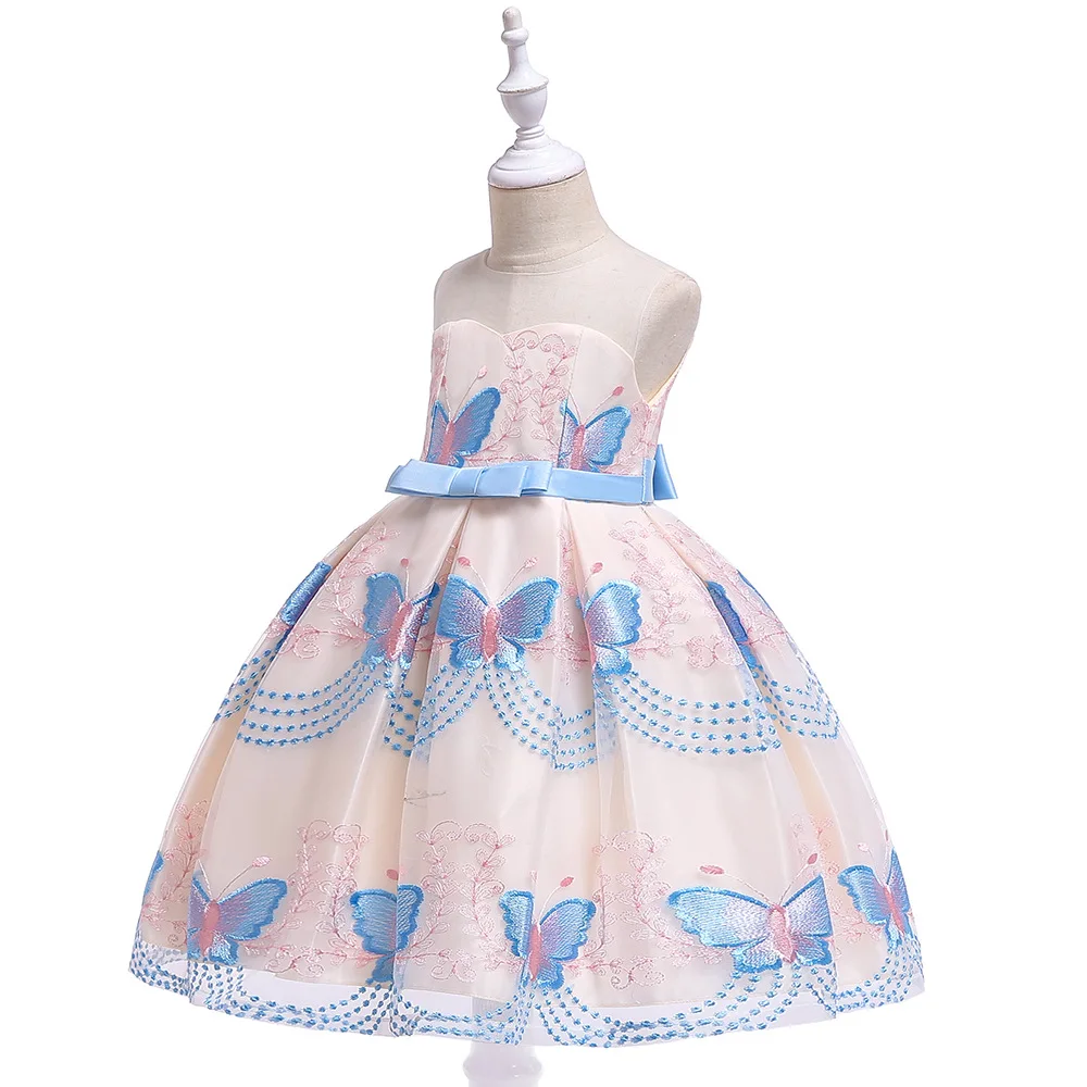 MQATZ/высококачественное Элегантное свадебное платье с вышивкой для девочек