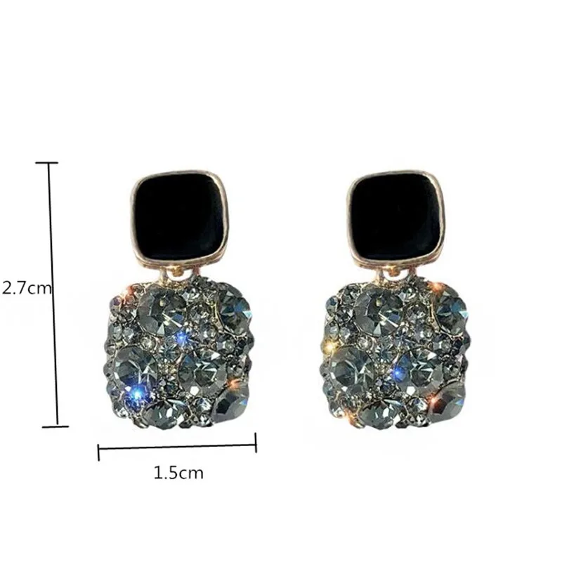 FYUAN винтажные геометрические серьги-гвоздики для женщин Bijoux маленькие