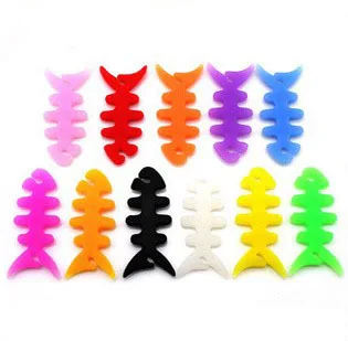 Оптовая продажа 2000 шт. силиконовые намотки для наушников шнура держатель кабеля