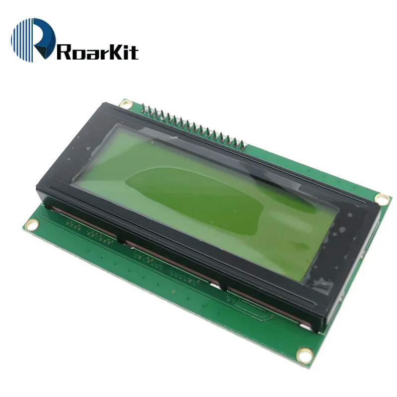 ! ЖК-дисплей модуль желтый и зеленый экран IIC/I2C 2004 5 В 20x4 доска предоставляет файлы