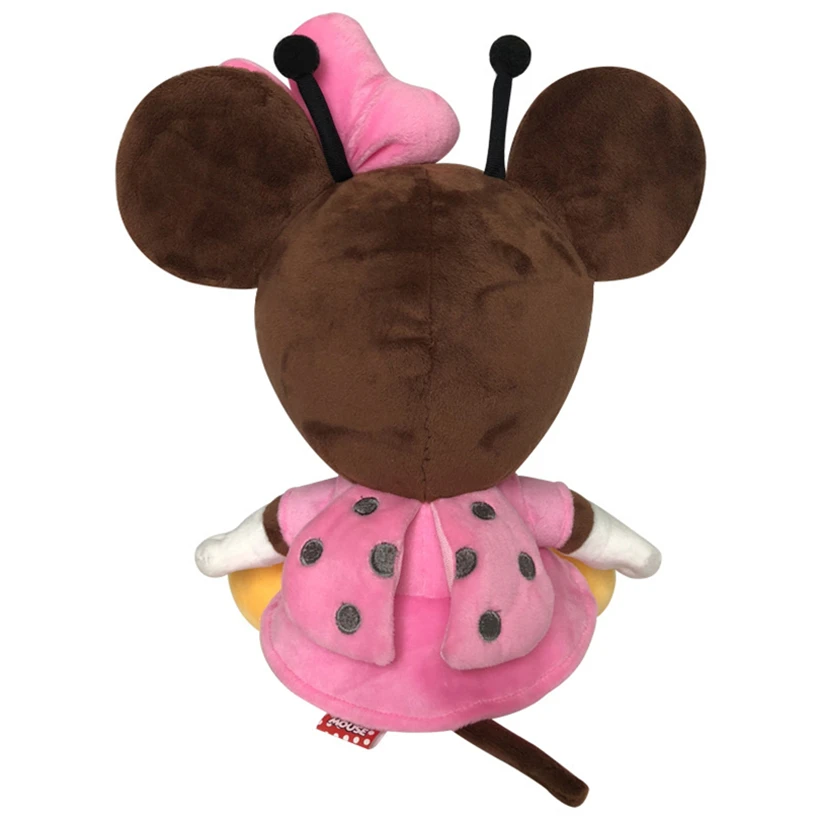 Disney Минни Божья коровка плюшевые куклы 2018 новые 35 см милые заполнены игрушка Pink
