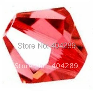 

Wholesale 1000pcs 4MM Bicone Crystal Beads,Light Siam Glass beads,Free Shipping