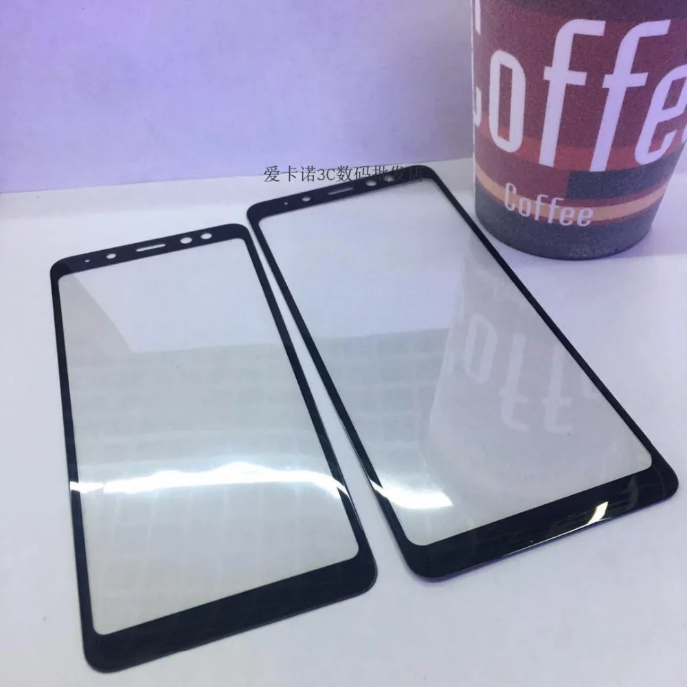 3D изогнутое закаленное стекло для Samsung Galaxy A8 Plus полное покрытие 2018 Защитная