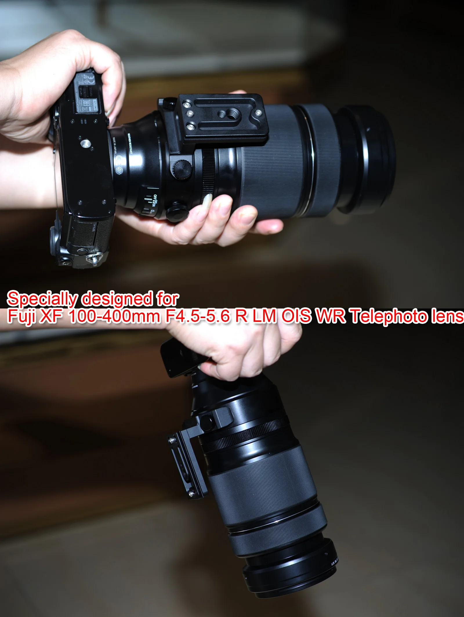 Запасная подставка для крепления штатива для Fuji XF 100-400 мм F4.5-5.6 R LM OIS WR телеобъектив Крепление для штатива