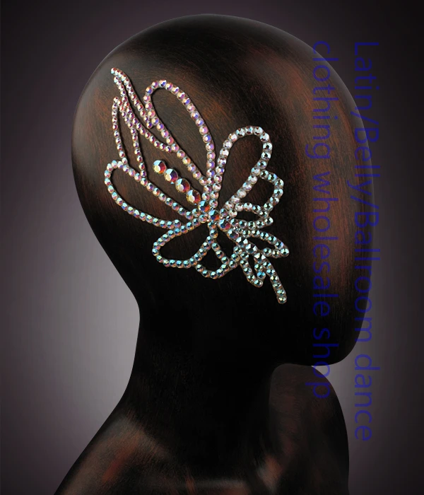 

2020 New arrival Latin dance accessories senior stones dance headwear women latin dance headwears DXSP0140012