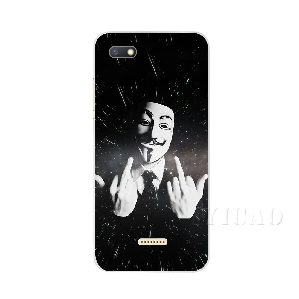 IYICAO V-Вендетта маска Жесткий Чехол для Xiaomi mi 5 5S 6 8 9 Lite SE A1 A2 F1 x 2 S MAX мы собрали