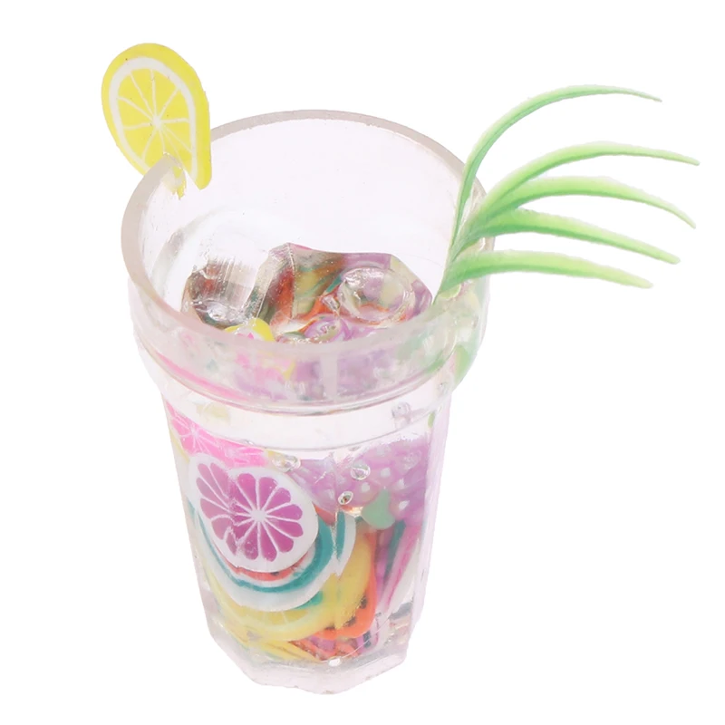 2 шт полимерные мини-чашки для фруктовых напитков фруктов чая модель Кукольный