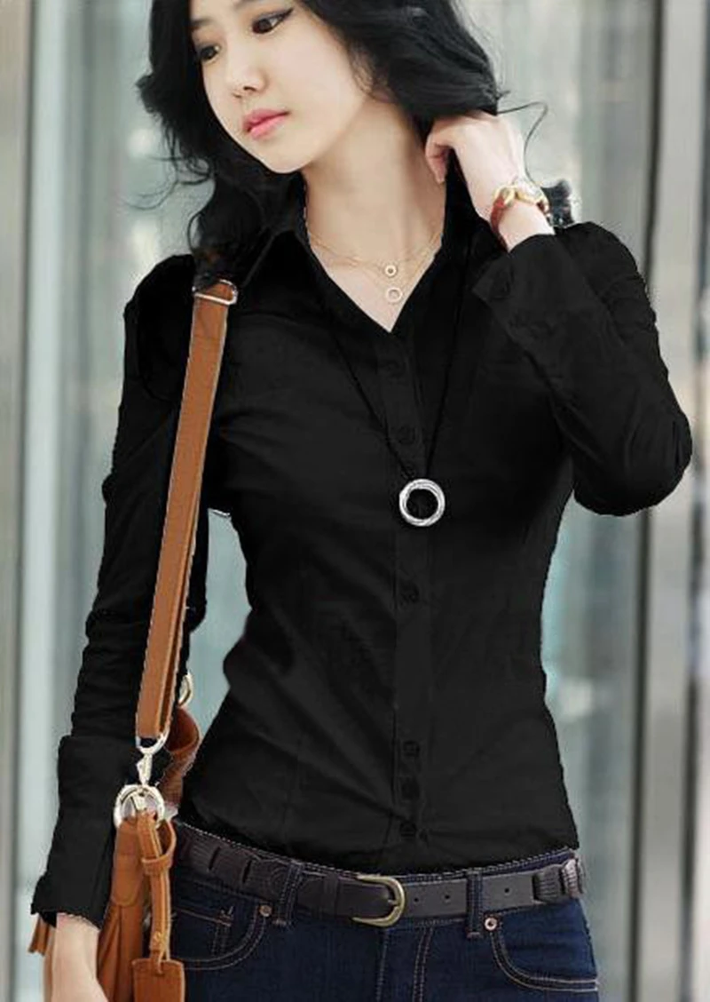 Blusa Feminina женские рубашки белая блузка Топы качественные шифоновые офисные