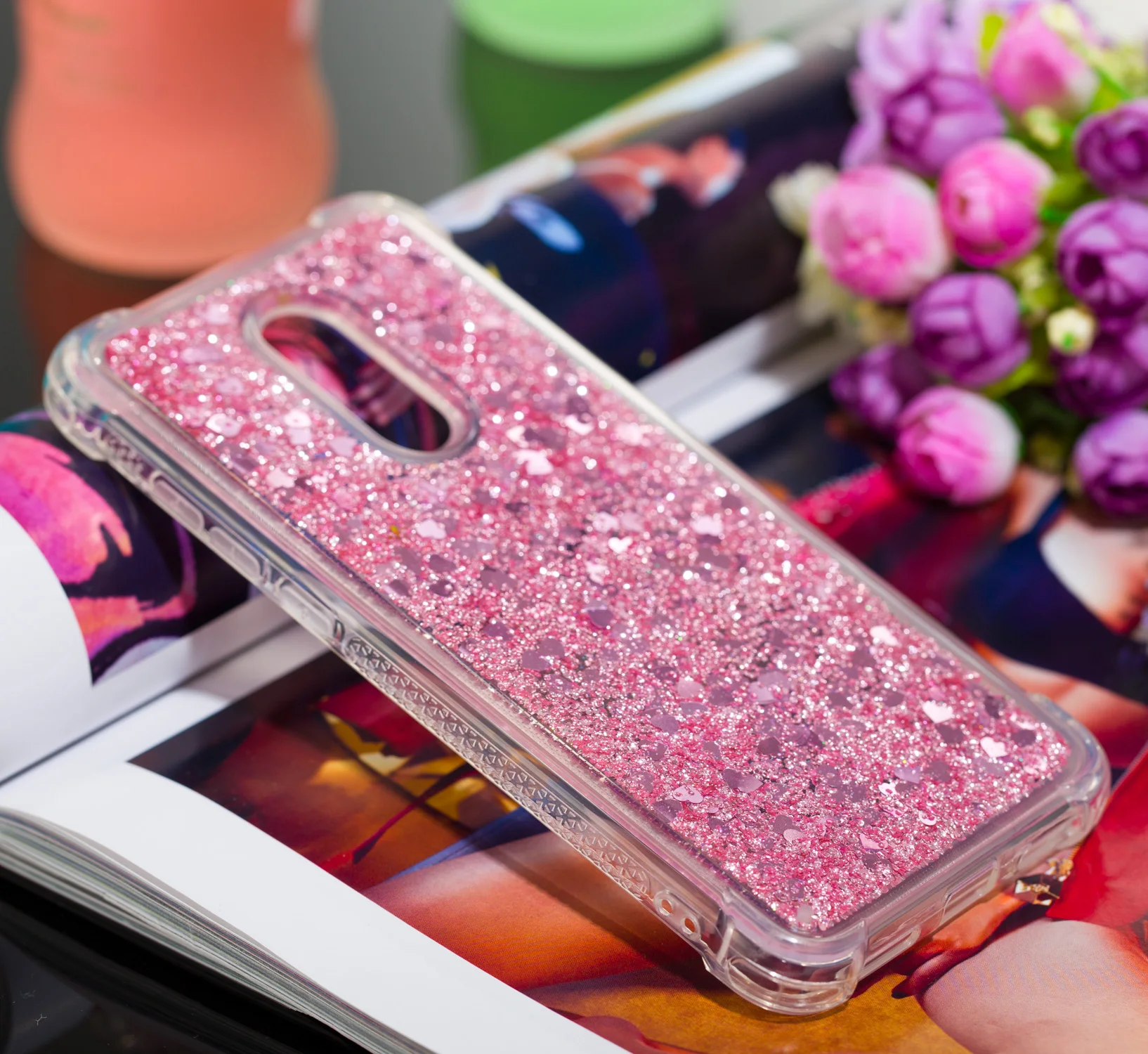 Bling Glitter For coque Xiaomi Redmi 4X 5A 5 Plus Note 4 Mi 5X A1 Soft Silicone case Crystal Sequins Quicksand funda cover |