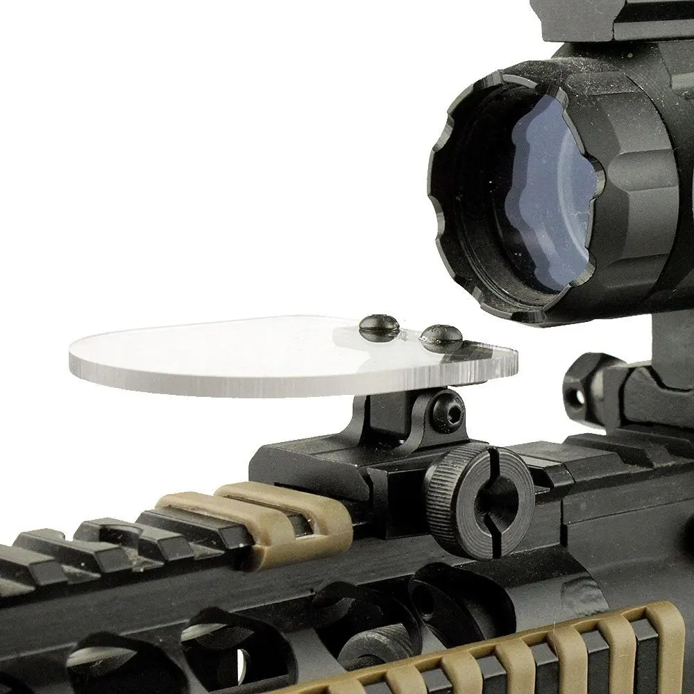 

Optic Sight Lens Protector for Tactical Scope/Red Dot, Black RL37-0003