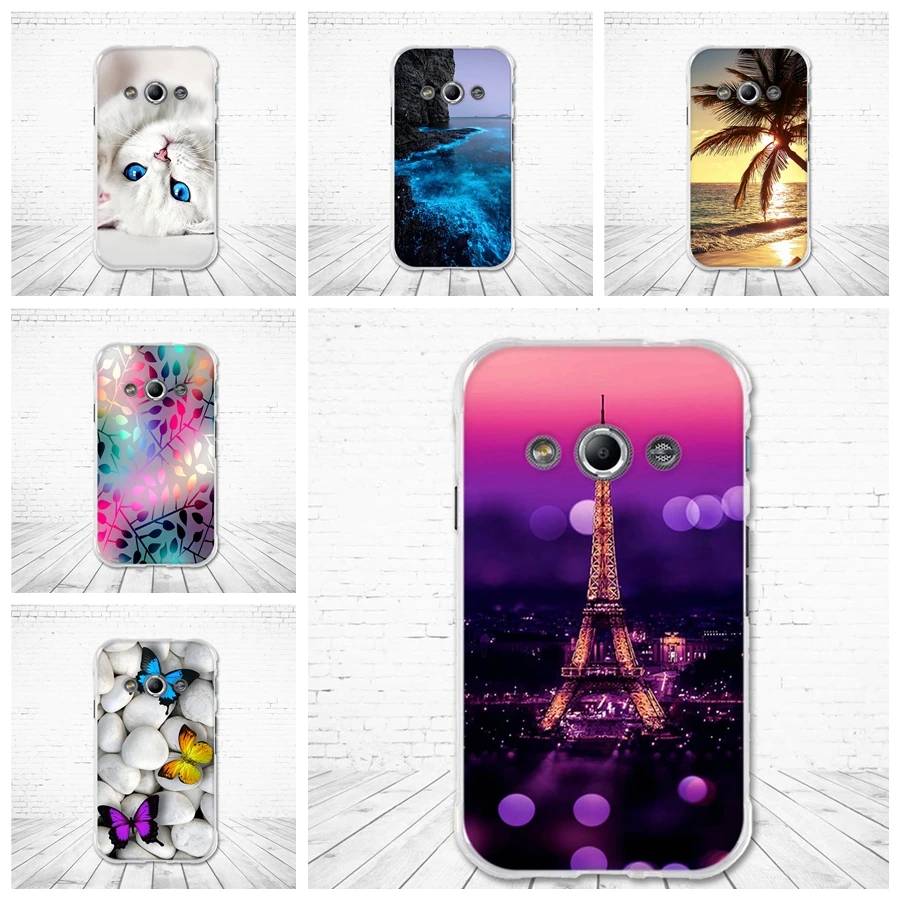 Чехол для Samsung Galaxy Xcover 3 чехла Мягкая силиконовая задняя крышка XCover3 G388F чехлы из