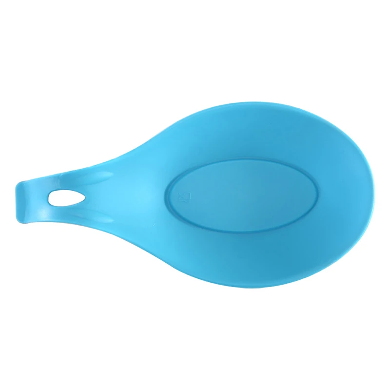 Blue Кухонные аксессуары, гаджеты, силиконовая универсальная ложка, подставка для коврика, подставка для посуды, кухонная утварь, кухонные гаджеты - Цвет: Blue