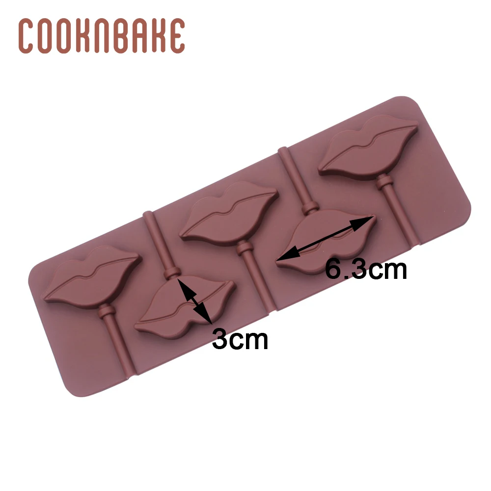CDSM-597 COOKNBAKE силиконовая форма для леденцов в форме сердца форма для шоколадных конфет форма для выпечки в виде леденца силиконовая форма для украшения торта Форма для выпечки в форме звезды лоток для льда - Цвет: CDSM-597