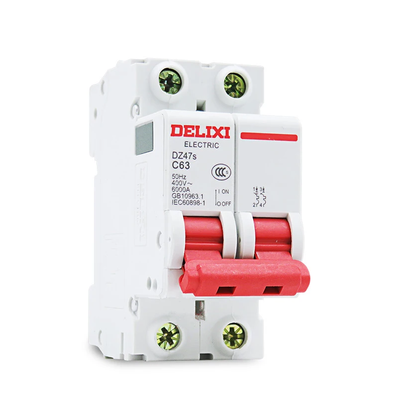 Выключатель DELIXI MCB 1P 10A 20A 32A 63A для автоматизации умного дома DIY|Модули дома| |