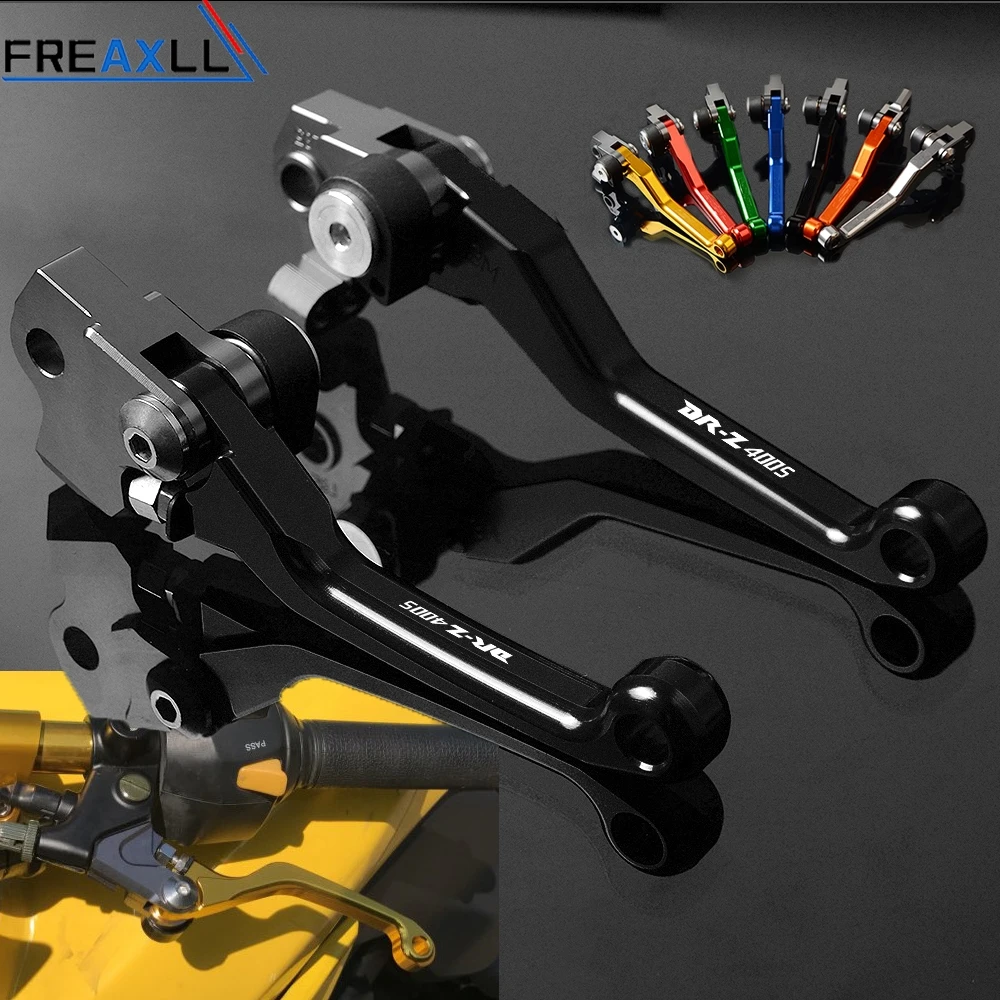 

For Suzuki DRZ400S DRZ400 S DRZ 400S DRZ 400 S 2000-2017 2013 2014 2015 2016 Motocross CNC Pivot Brake Clutch Levers Dirt Bike