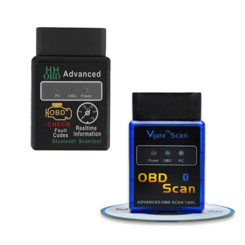 Автомобильный диагностический сканер Twolacking ELM327 V2.1 OBD инструмент считыватель