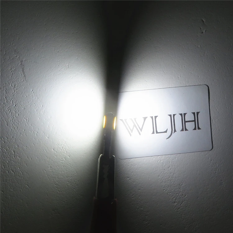 WLJH 10x светодиодная T5 2721 W3W W2* 4.6d 5630 SMD инструмент: Клин Индикатор светильник спидометра кластера лампы приборной панели светильник 10-15VDC