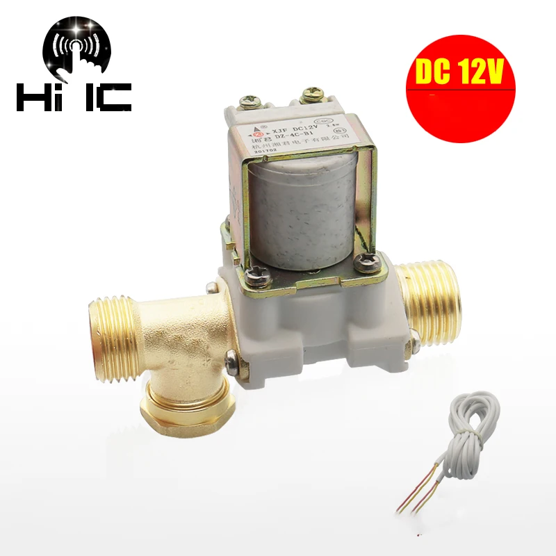 DC12V электромагнитный клапан DN15 nc автоматический воды Солнечный водонагреватель