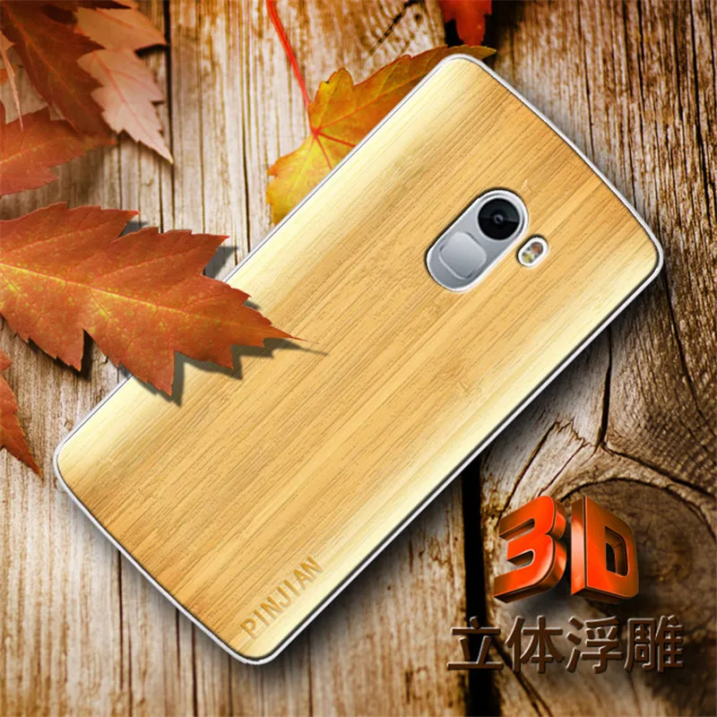 Силиконовые Мягкий Тпу Case Для Lenovo Vibe X3 Lite телефон обложка case текстура древесины