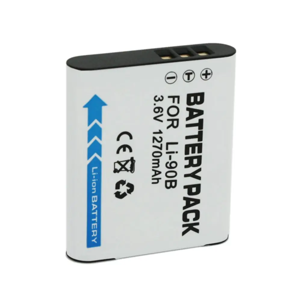 WHCYonline 1270mAh Li-90B Li 90B Li90 BCamera Battery для Olympus TG-1 iHS TG-2 | Электроника