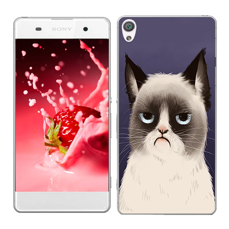 Чехол для sony Xperia XA для Coque sony Xa F3112 F3113 F3115 мягкий чехол для телефона из ТПУ с пейзажем для sony XA F3111 XA - Цвет: 17