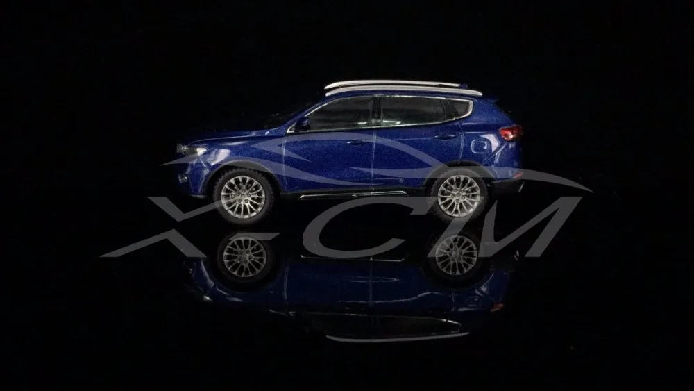 Литая модель автомобиля Great Wall новый Haval H6 1:43 можно оттянуть назад (синий) +