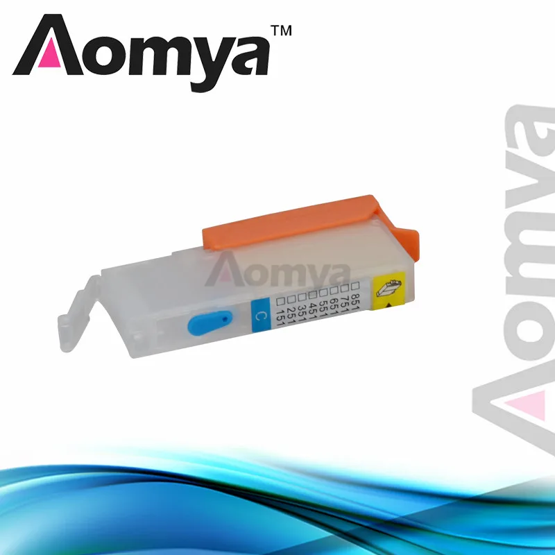 Пустой многоразовый чернильный картридж для принтера Canon PIXMA MG5450/PIXMA iP7250/PIXMA MG6350 с