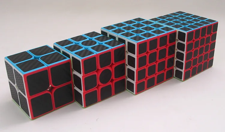 Z cube 14 видов скоростная наклейка из углеродного волокна "Кубики" Волшебный куб Cubo Magico головоломка игрушка для детей подарок игрушка для взрослых