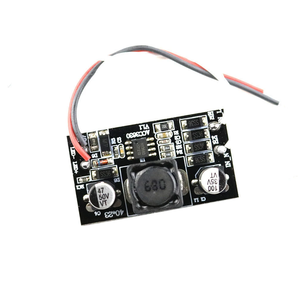 8 12 Вт Светодиодный драйвер переменного тока DC 12V 24V вход Мощность питания ~ 36V