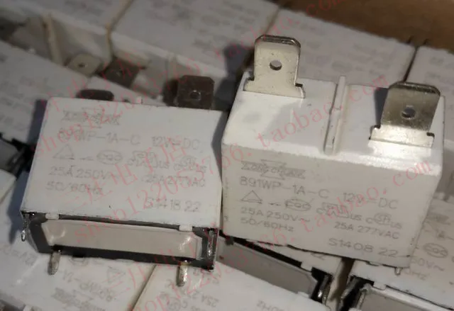 Белое реле 891WP 1A C 12VDC 102F 12V 25A|12vdc relay|relay 12vdcrelay 8 |