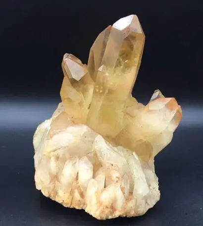 1515 г Большой природа цитрин желтый кварц gemstone кристалл кластера точка образца |
