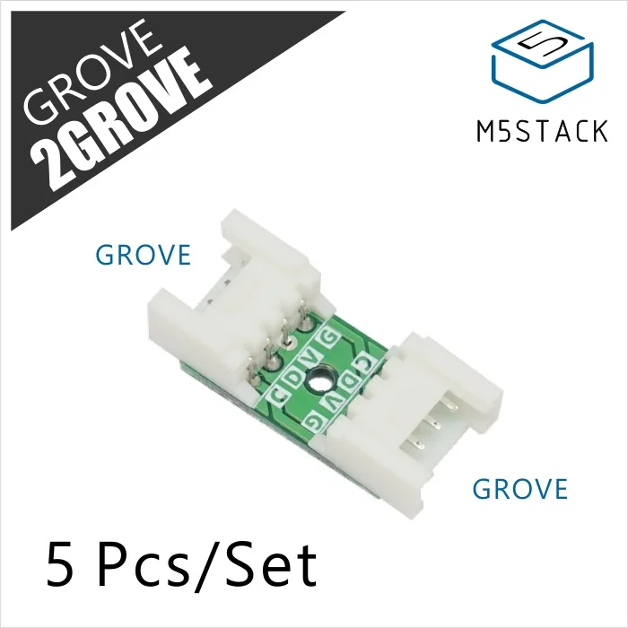 

Официальный соединитель M5Stack grove2forest Grove2Pin Grove2SERVO, 5 шт. в комплекте, три вида, опционально для напиток/пин/сервопривод