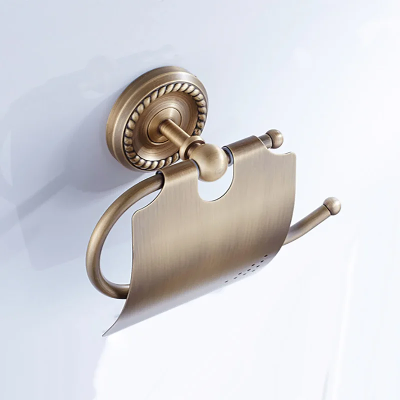 bronze bathroom accessories antique toilet brush holder vintage wc roll paper holder ceramic double cup holder brass soap dishes free global shipping