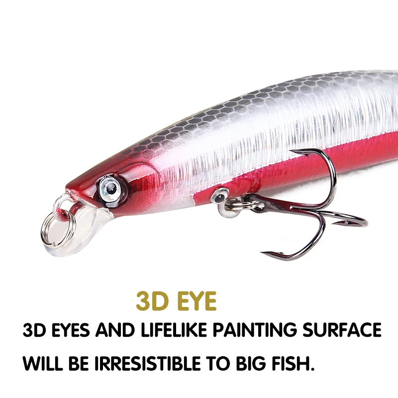 SEAPESCA 9 5 см 9.g Minnow Рыболовная Приманка Crankbait Peche Bass Trolling iscas artificiais жесткая приманка