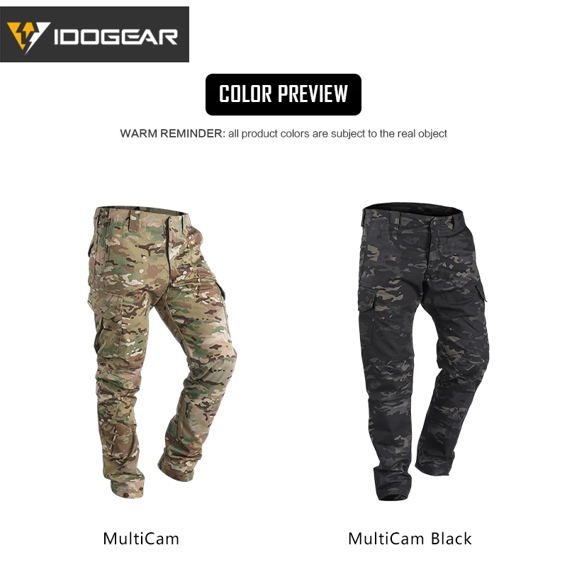 IDOGEAR GL Тактические Брюки CP Field Airsoft Военные камуфляжные гибкие мужские