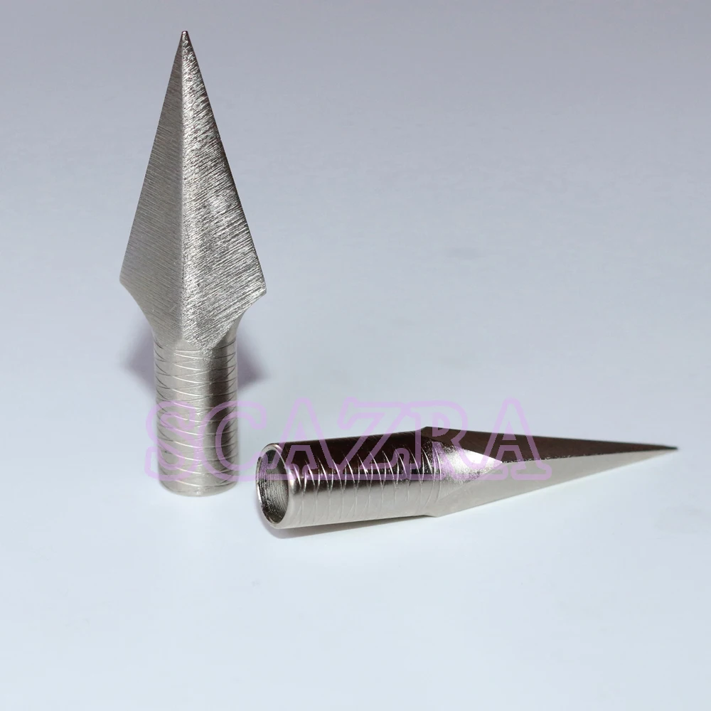6 шт. Охота Щепка стали 245gr Винтаж Broadheads стрельба из лука стрелка традиционные