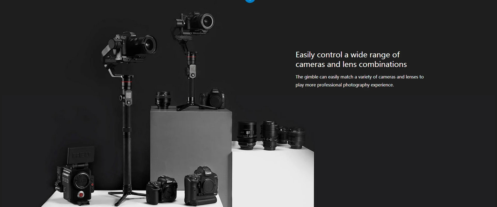 FeiyuTech AK2000S AK4000 3-осевой Камера стабилизатор Handhel Gimbal для sony Canon 5D Panasonic GH5 Nikon 2,8 кг., 4 дюйма кг грузоподъемность для мобильного телефона