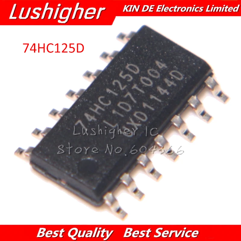 20 шт. 74HC125D 74HC125 SOP14 SN74HC125DR SOP SN74HC125 SMD новый оригинальный IC