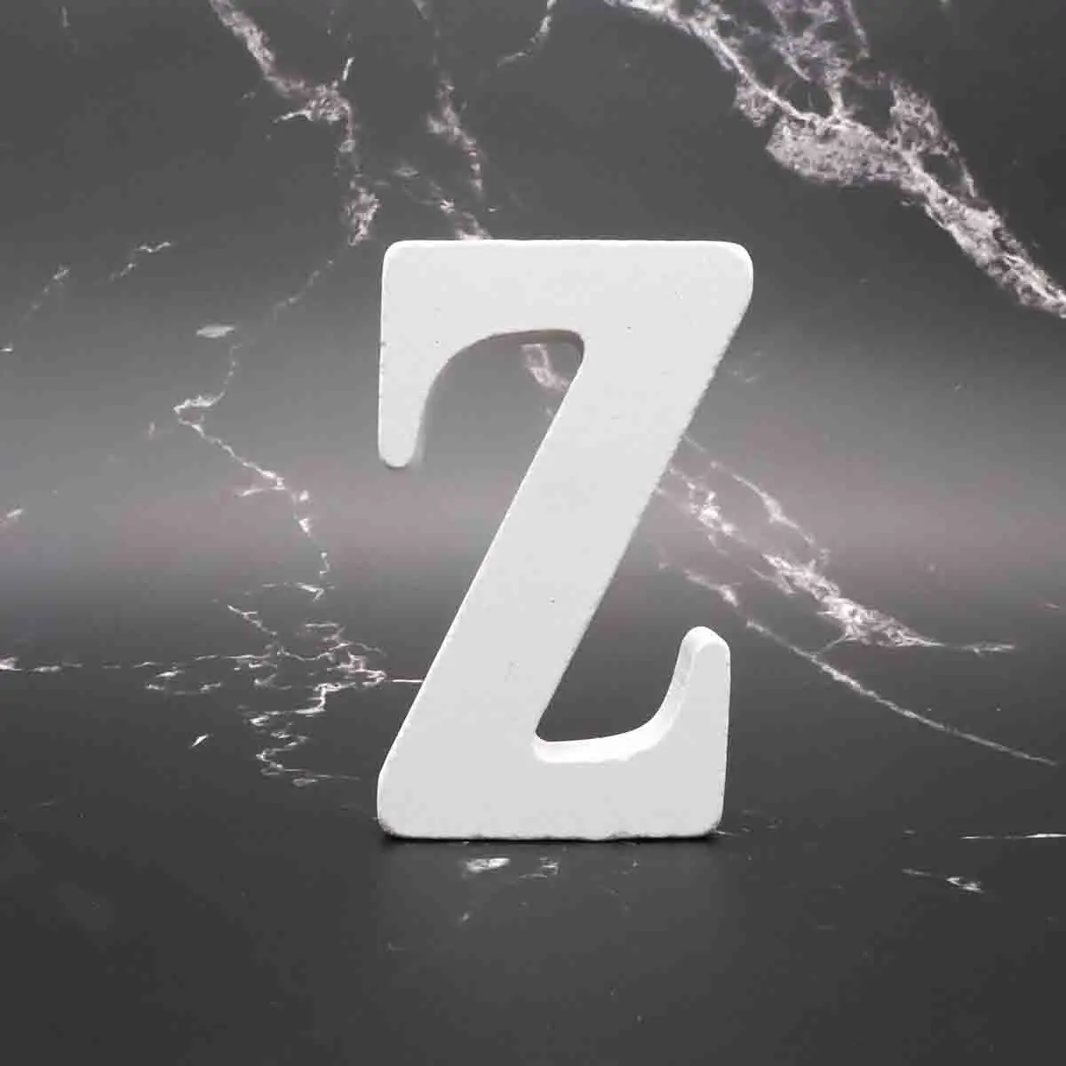 Z 1 шт. 8 см X 8 см белая деревянная буква Английский алфавит DIY Индивидуальное Имя Дизайн Искусство ремесло отдельно стоящее сердце свадебное украшение - Цвет: Z