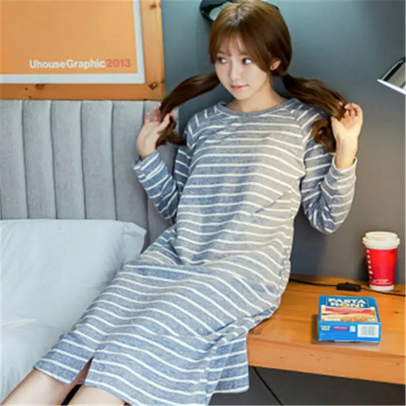 

summer style Nightgown Nightdress pijama Ladies Sleepwear Women nightwear AZ304