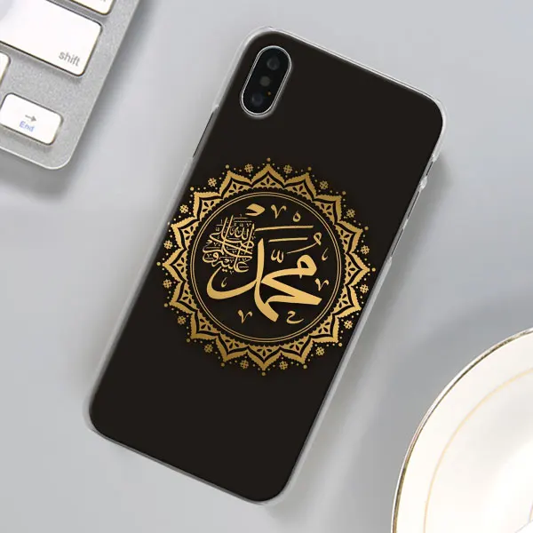 01 Мусульманский ислам бисмилла Алла чехол для телефона для Apple iPhone X XR 7 8 Plus 6 6s Plus XS MAX 11 Pro Max SE чехол для телефона Coque - Цвет: 01