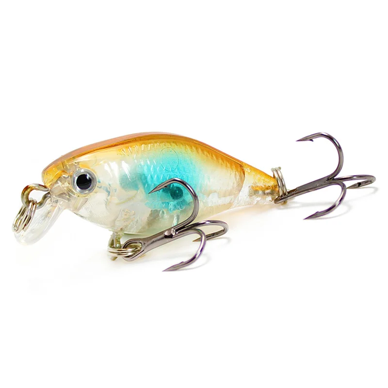 A Рыболовные приманки Topwater Minnow, 45 мм, 4,4 г, искусственная жесткая приманка, Япония, мини-воблеры для рыбы, PESCA, Воблер для ловли карпа WW304Y - Цвет: A