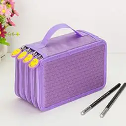 4 Layers 72 Holes В Корейском стиле уголовного школьный Карандаш Чехол Kawaii/36/48/72 отверстия Карандаш Чехол для мальчиков и девочек большая сумка для ручек из коробка многофункциональные Канцтовары чехол - Цвет: 4 Layers 72 Holes