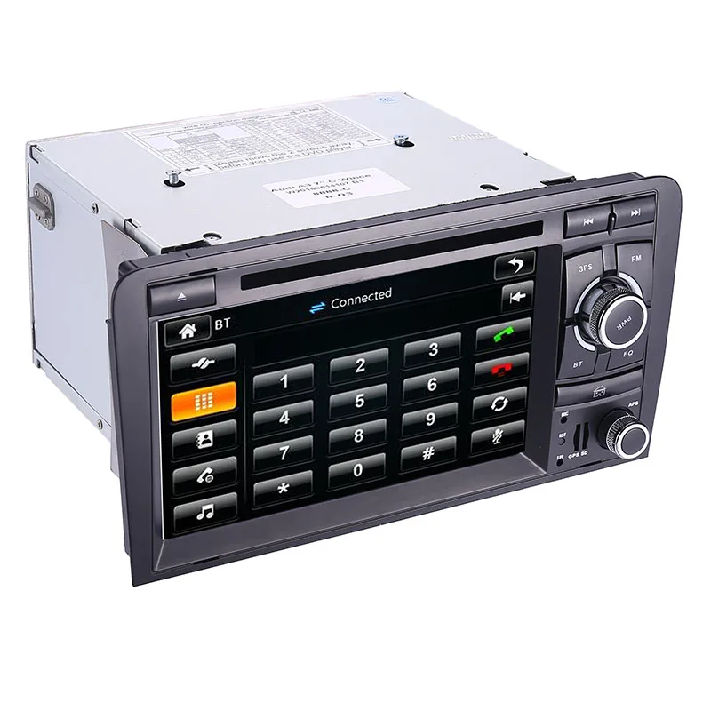 Автомобильный DVD GPS для Audi A3 S3 2002 2011 радио Bluetooth 1080P 3G USB хост управление рулевым