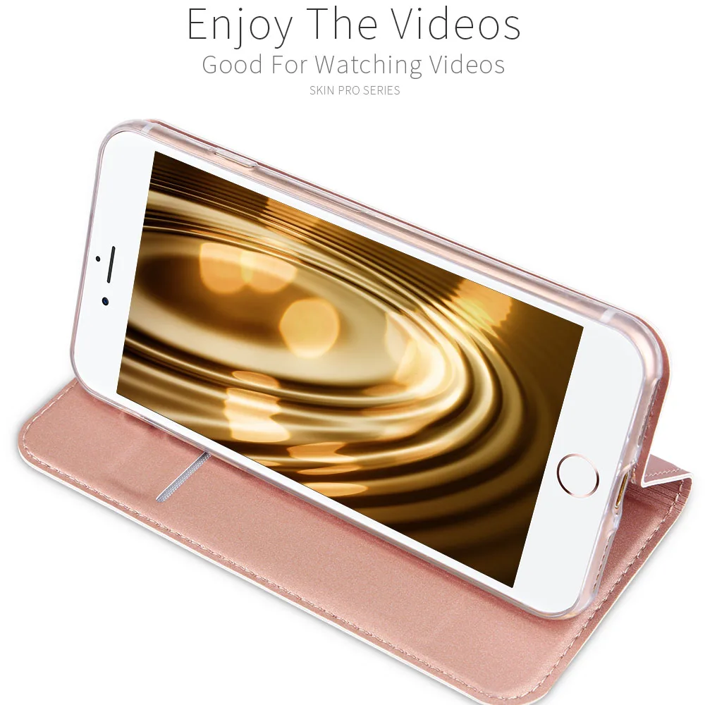 Роскошный чехол-книжка из искусственной кожи для Apple iphone 7 Plus 6 6s 5 | Мобильные