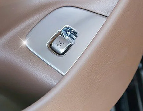 Хромированная накладка на кнопки задней двери автомобиля дверной переключатель