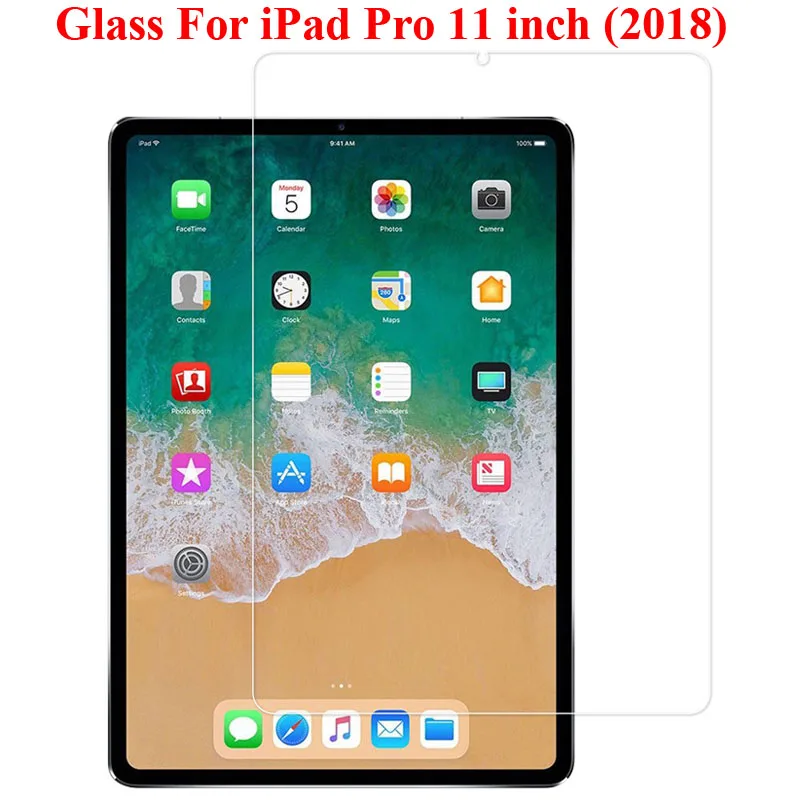 Закаленное стекло для iPad Pro 11 2018 Защита экрана дюйма дюймов Защитная пленка