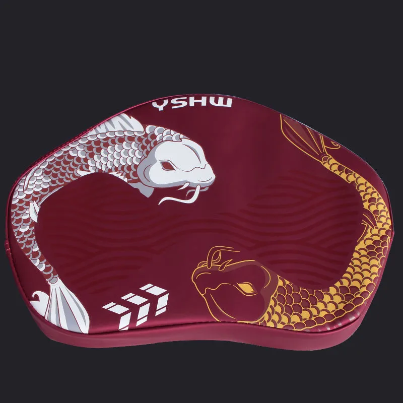 Wine red Уличные рыболовные аксессуары мягкие утолщенные рыболовные Кресла Подушка для кемпинга - Цвет: Wine red